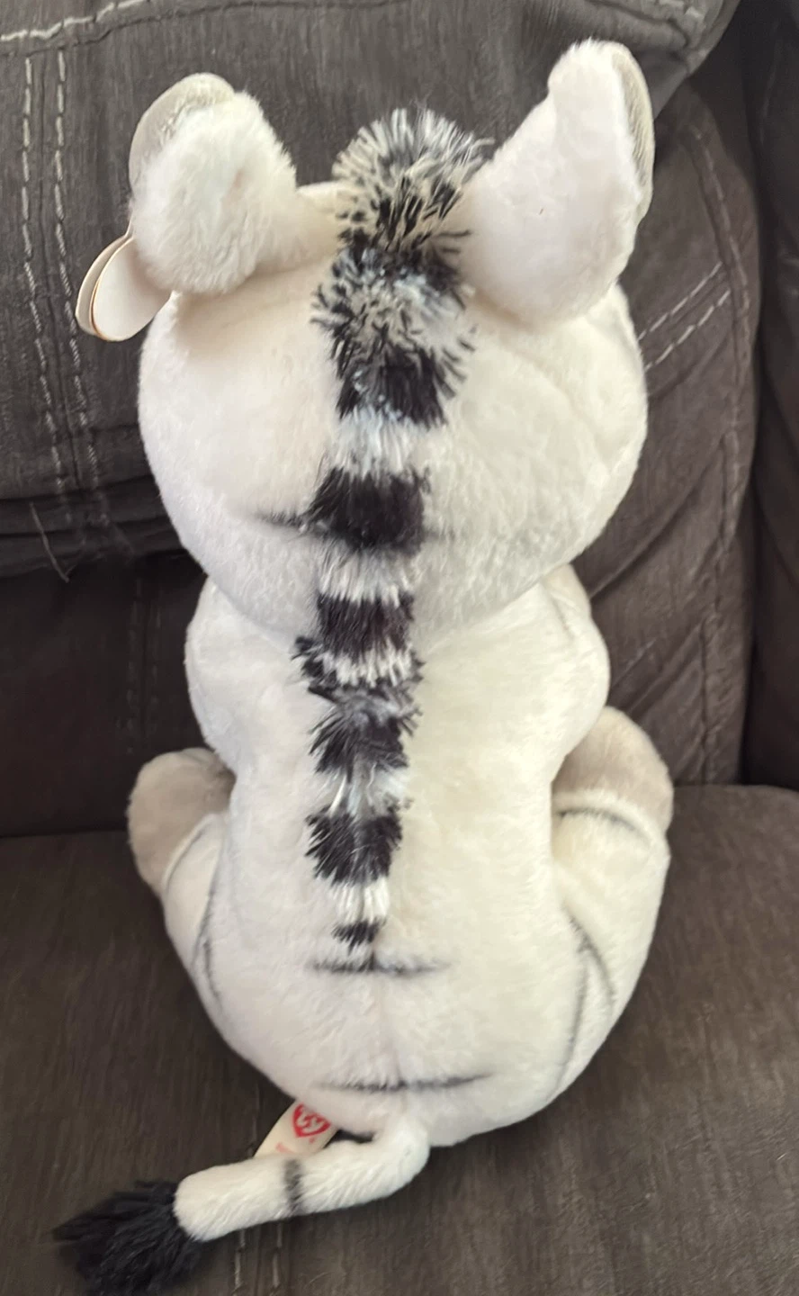 New w tags Ty Beanie Babies Stripes The Zebra Plush Toy - photo 3