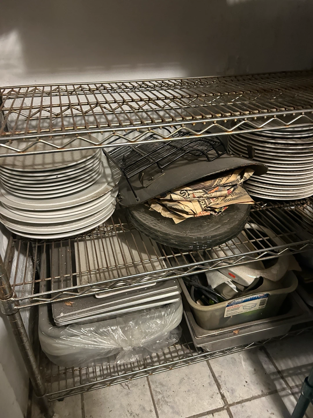 Assorted Stainless Steel Food Pans and Plastic Containers - photo 2