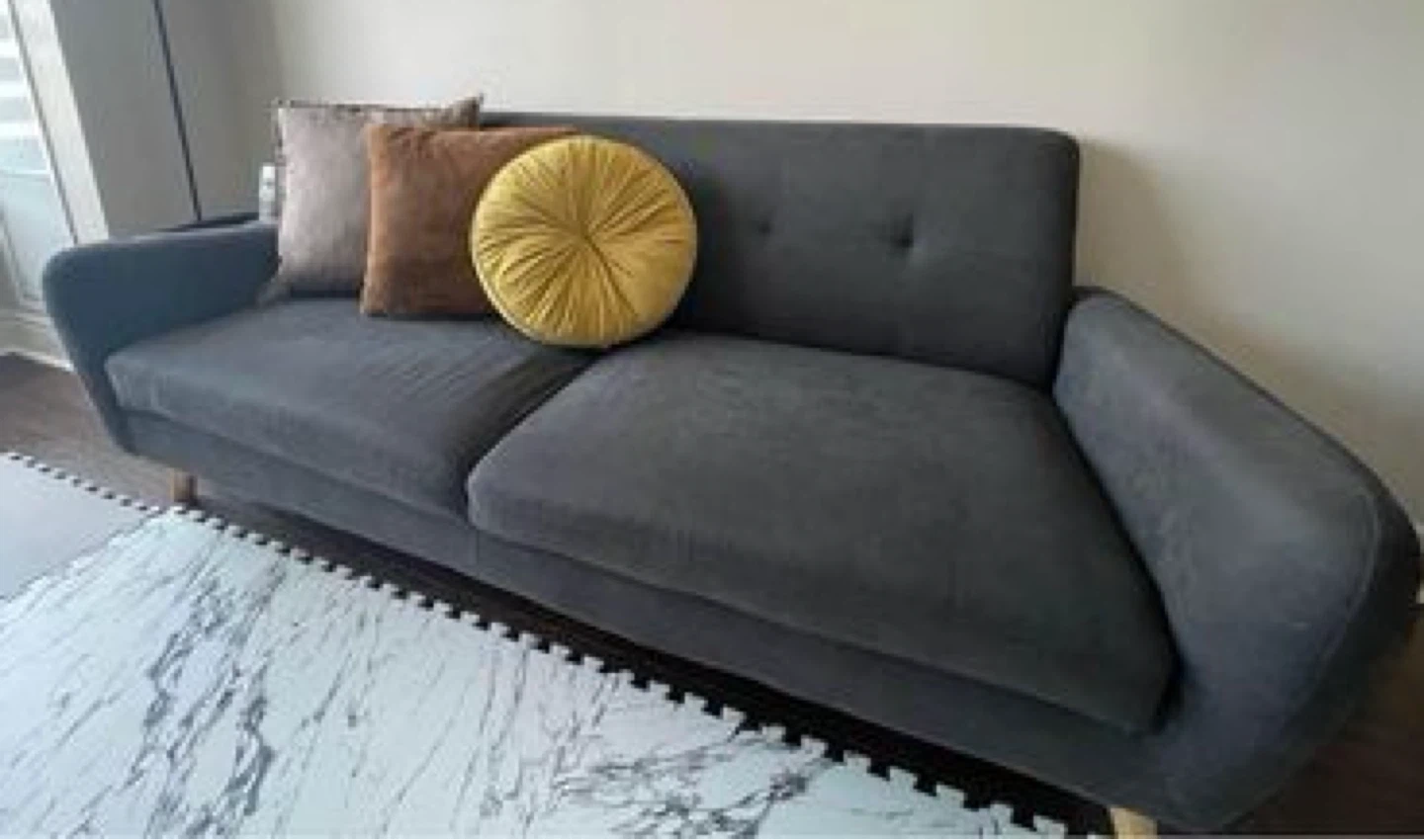 Structube Dark Gray Sofa