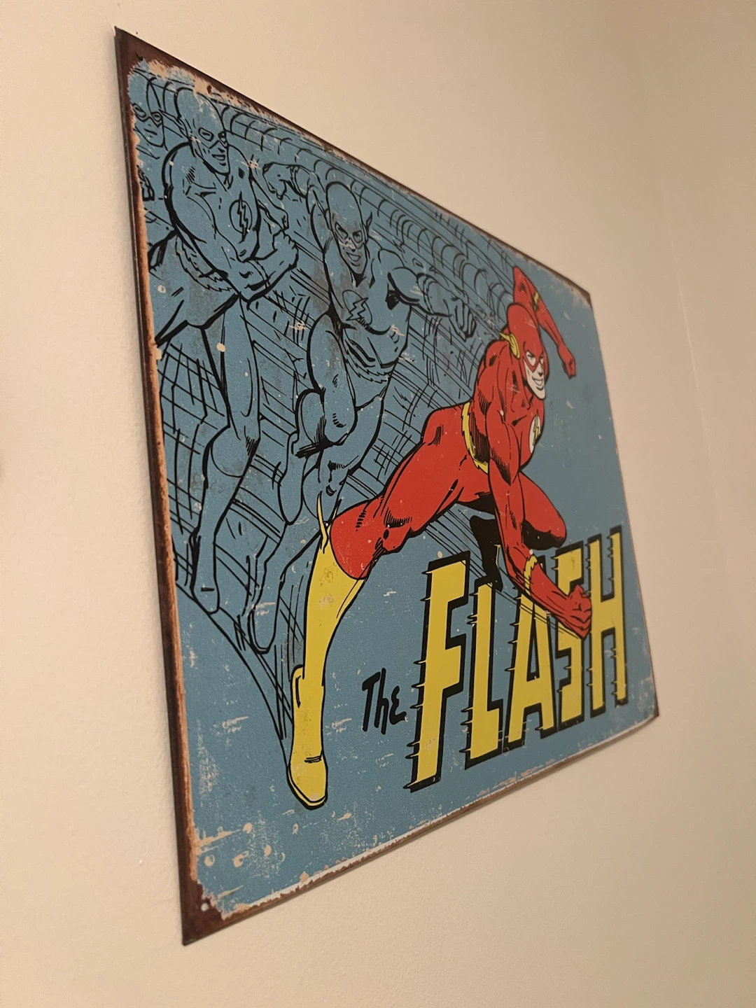 The Flash Comic Metal Sign - photo 2