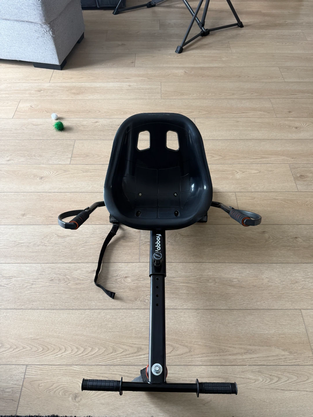 Hoverboard Go Kart Attachment with Safety Flag