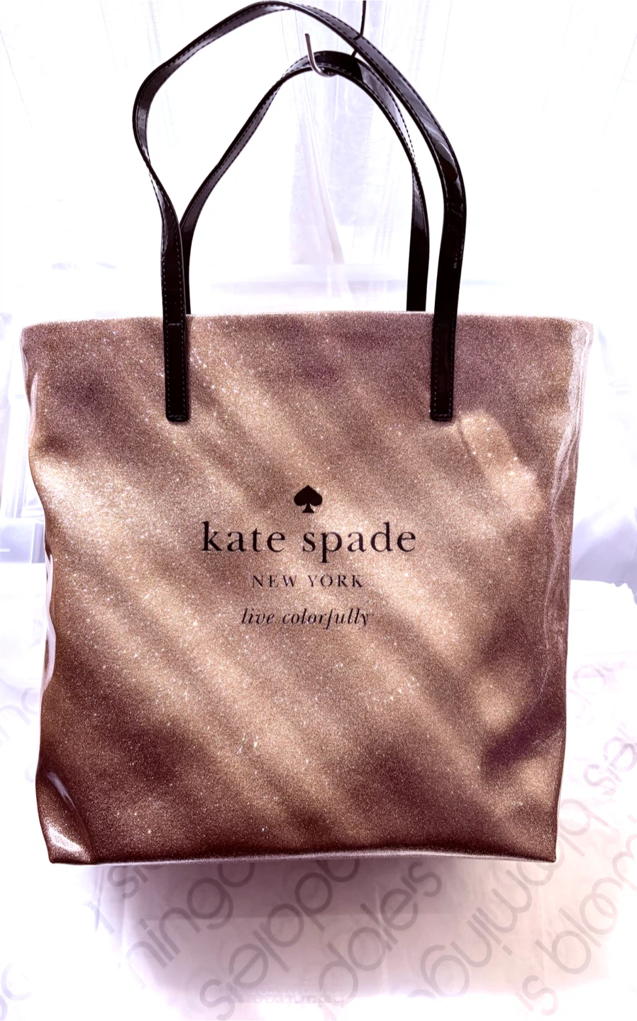 Kate Spade New York Glitter Tote Bag