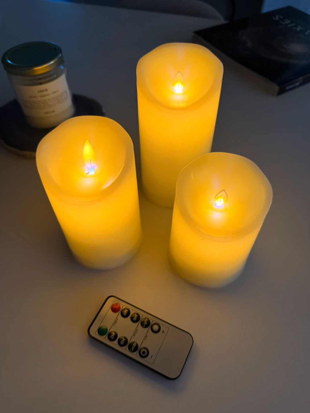 Flickering Flameless Candles with Remote