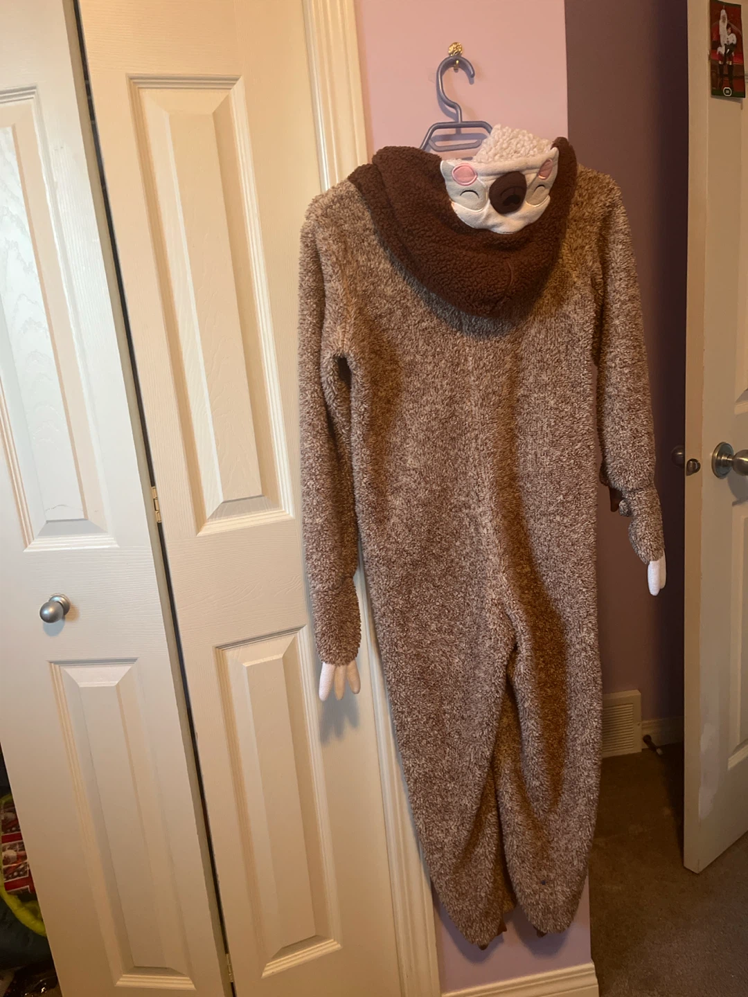 Brown Sherpa Onesie Pajamas - photo 2
