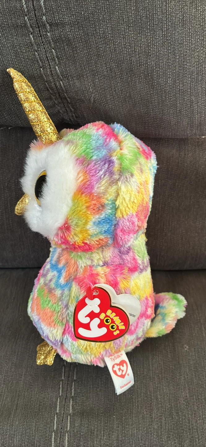 New w tags Beanie Boo's Enchanted Narwhal Plush Toy - photo 2