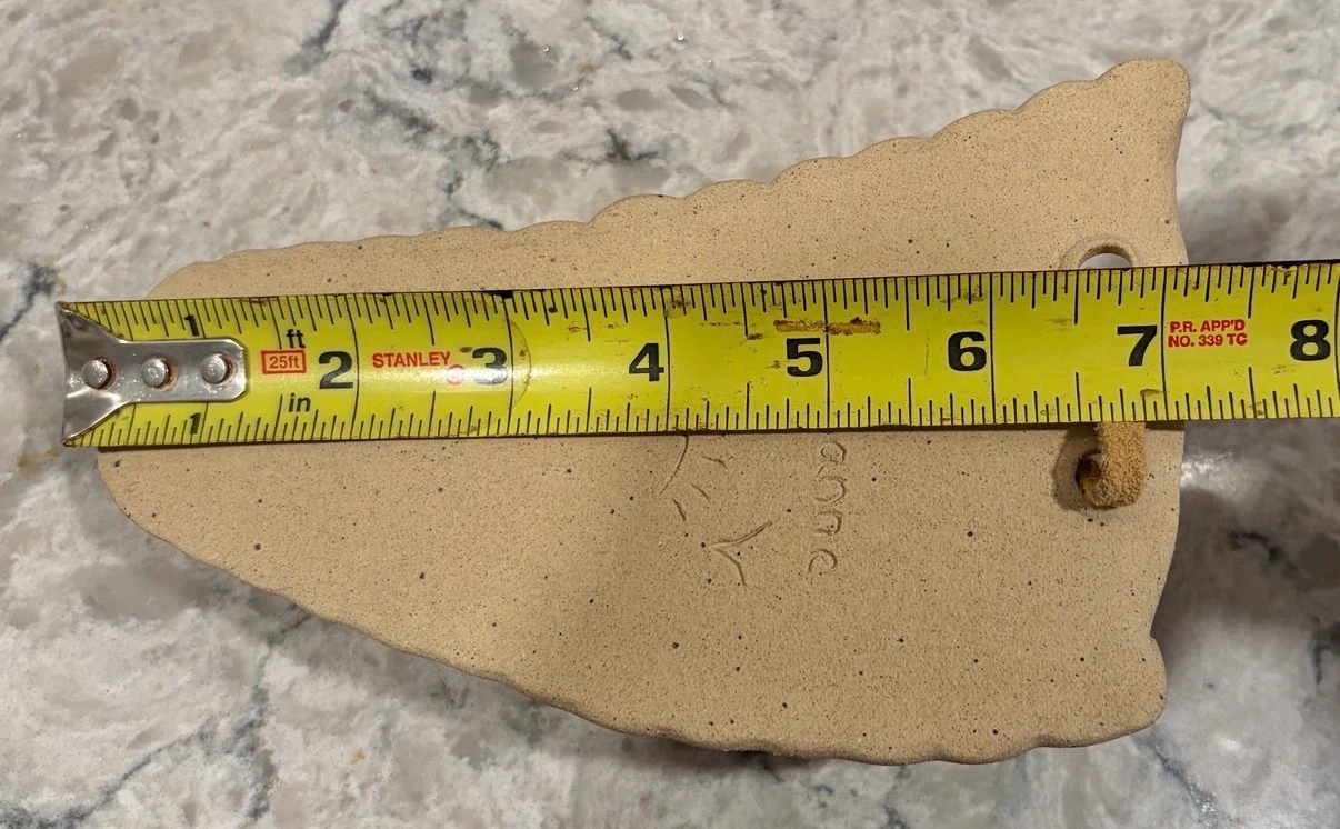 Handmade Rustic Ceramic Wall Pocket Vase - photo 5