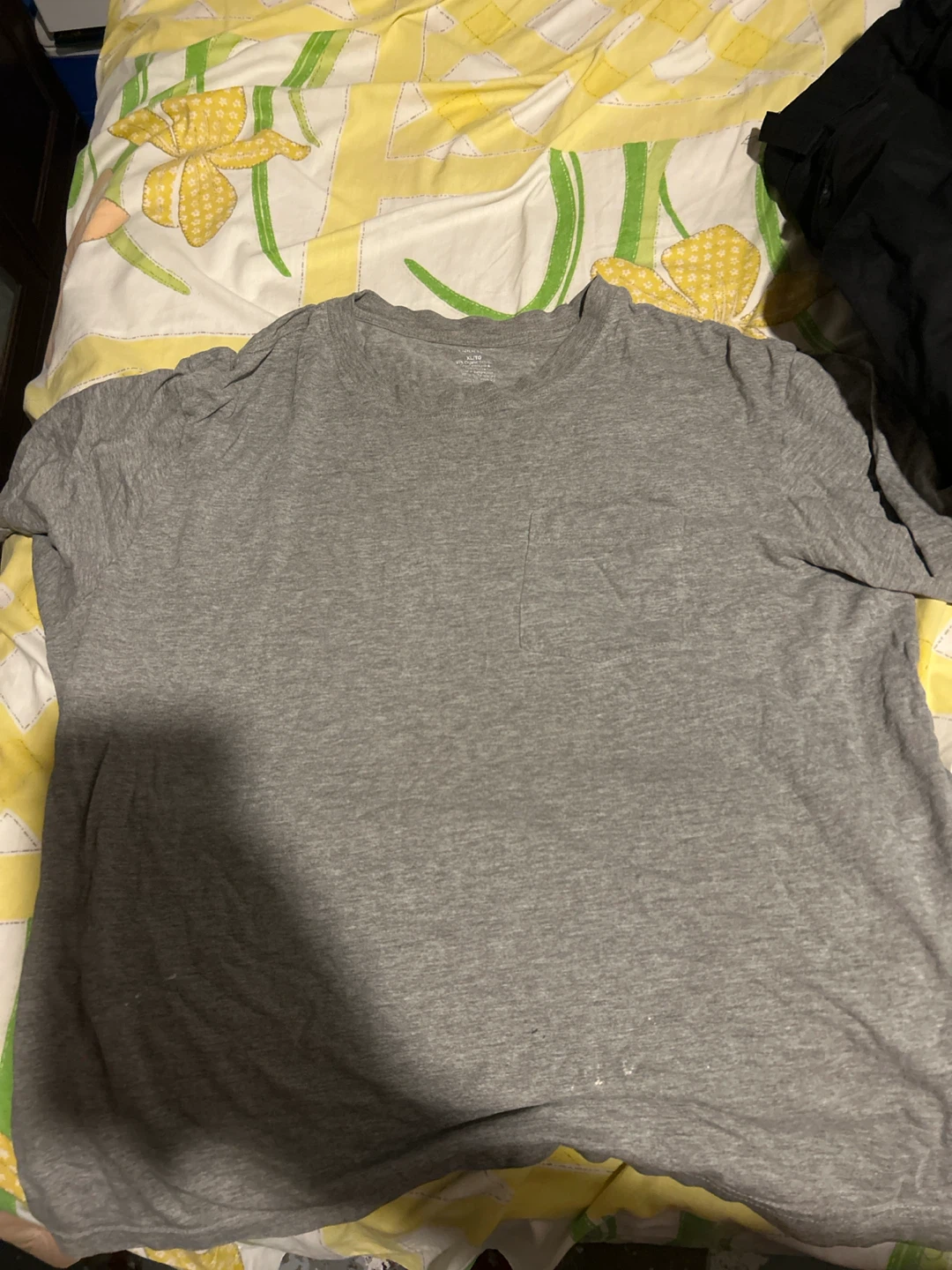 Grey T-Shirt with Pocket