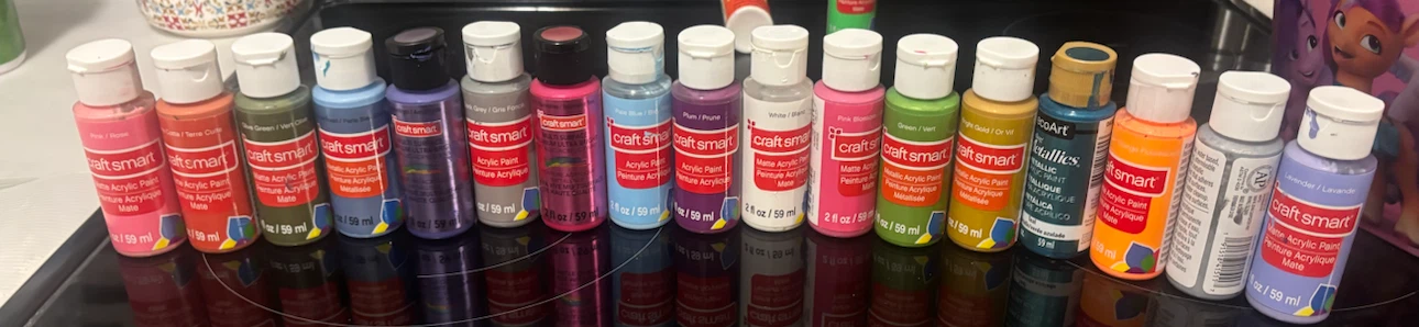 Craft Smart Acrylic Paint Set - Assorted Colors