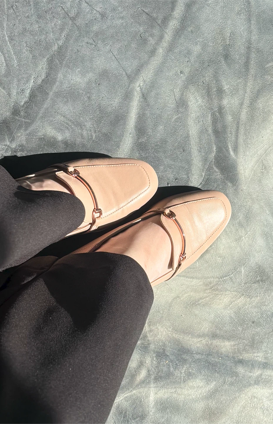 New Korean Leather Loafers (Size US 6.5 / EU 37) - photo 2