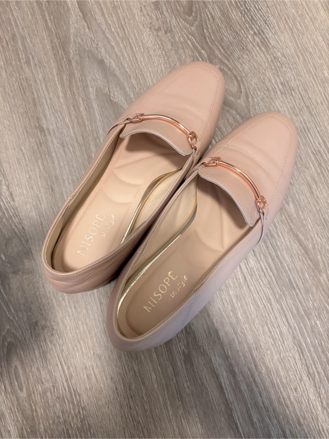 New Korean Leather Loafers (Size US 6.5 / EU 37) - photo 3