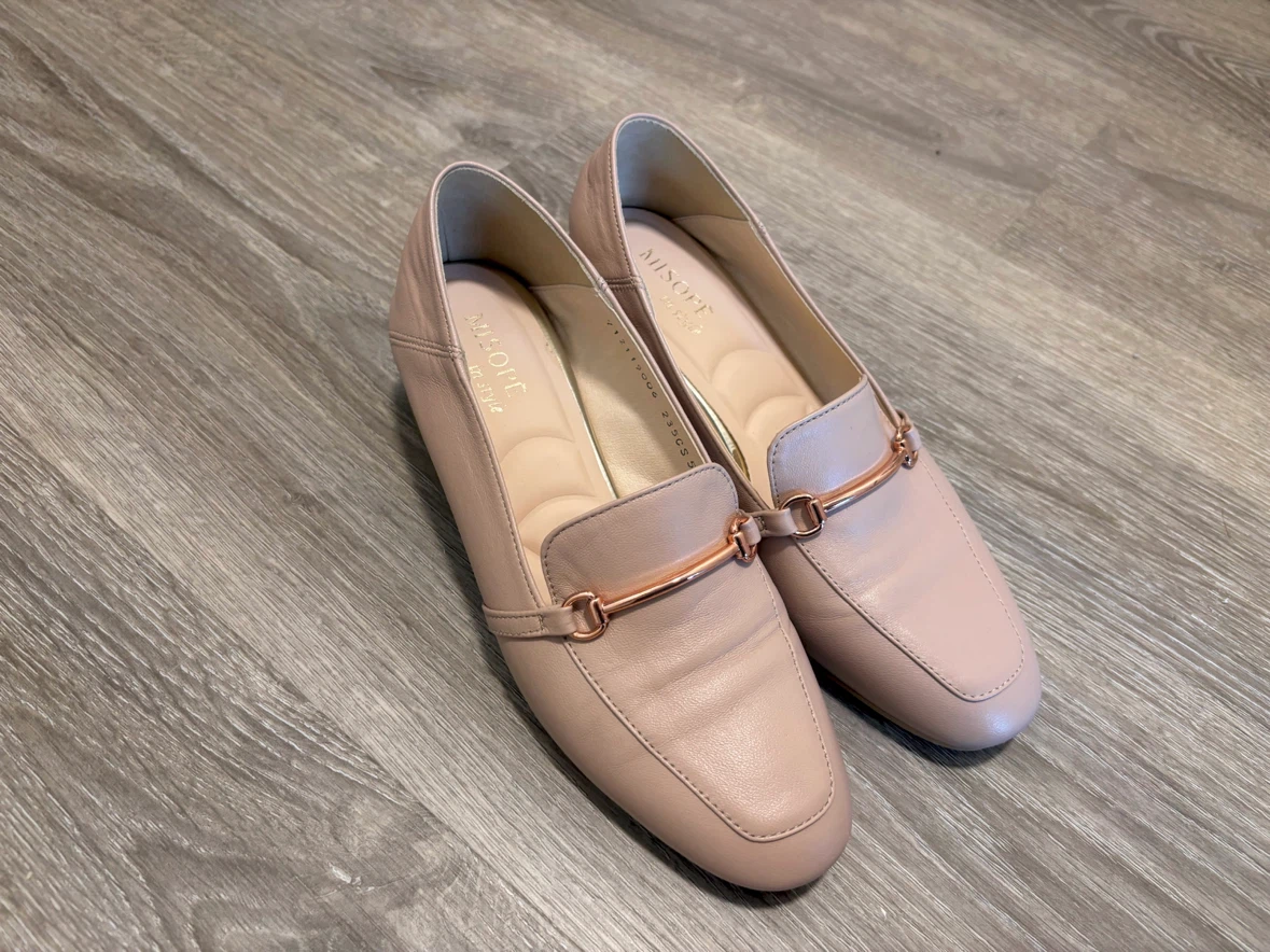 New Korean Leather Loafers (Size US 6.5 / EU 37) - photo 5
