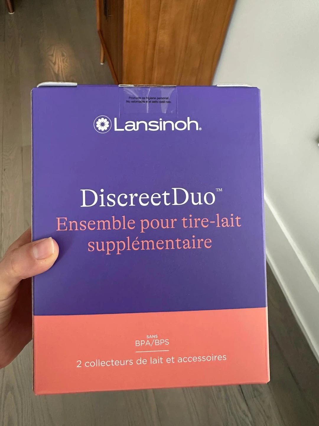 Lansinoh DiscreetDuo Double Electric Breast Pump Set