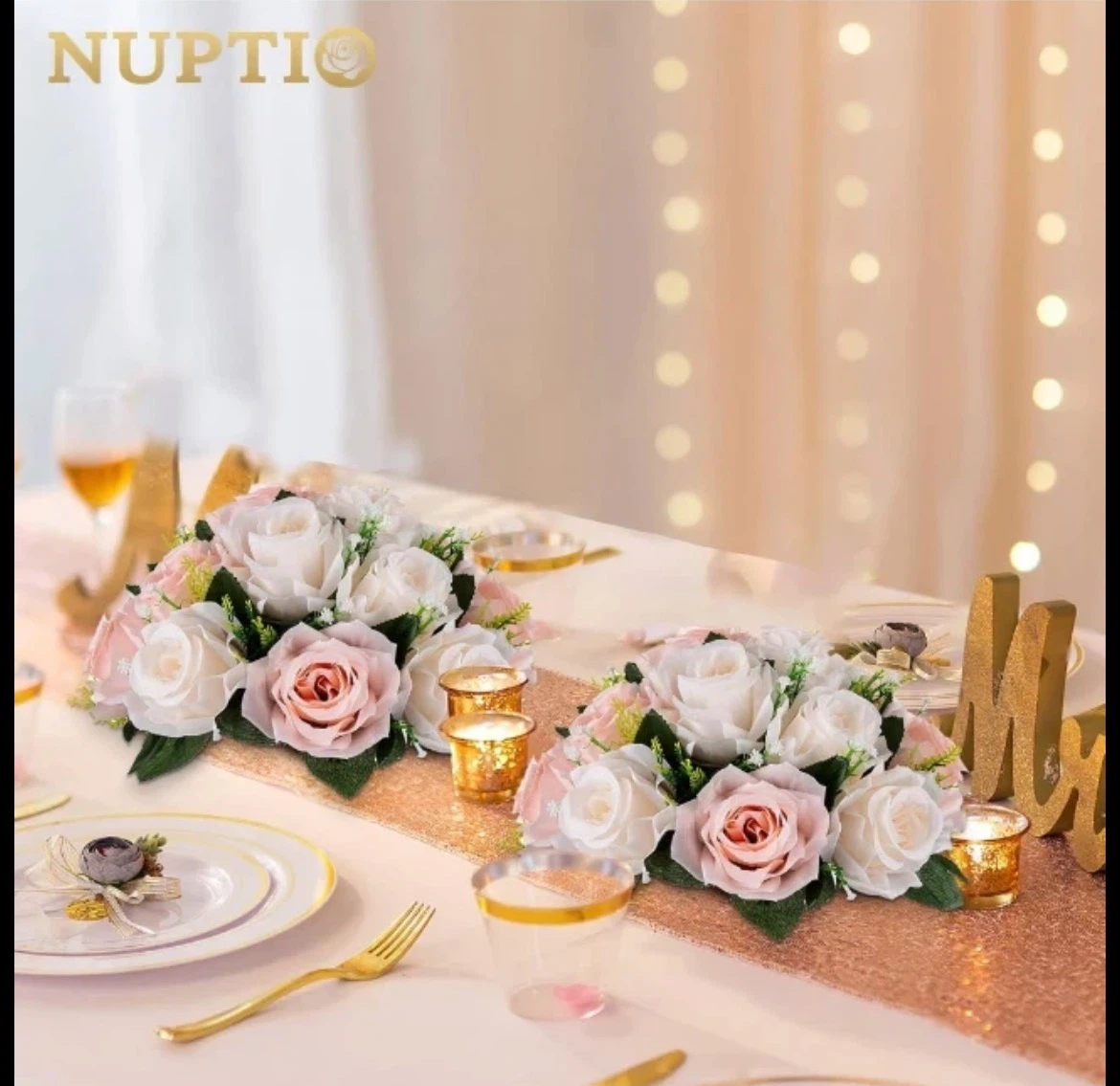 Floral centrepieces/decor (set of 12)