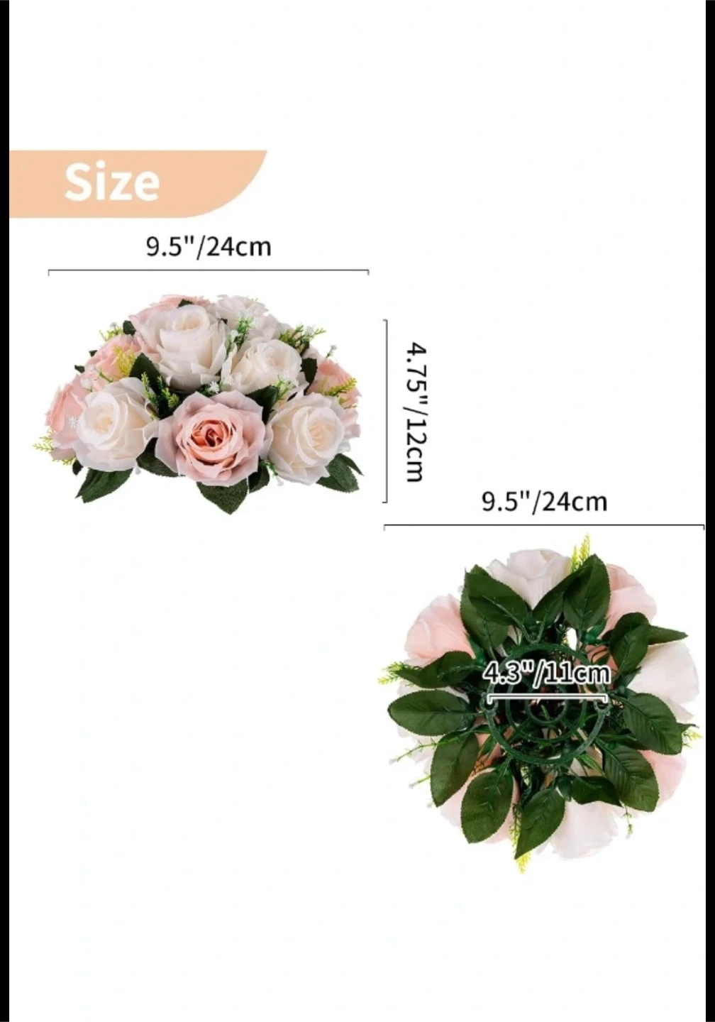 Floral centrepieces/decor (set of 12) - photo 3