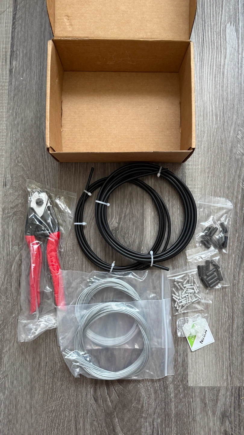 Bike Brake and Shift Cable Replacement Kit with Cutter