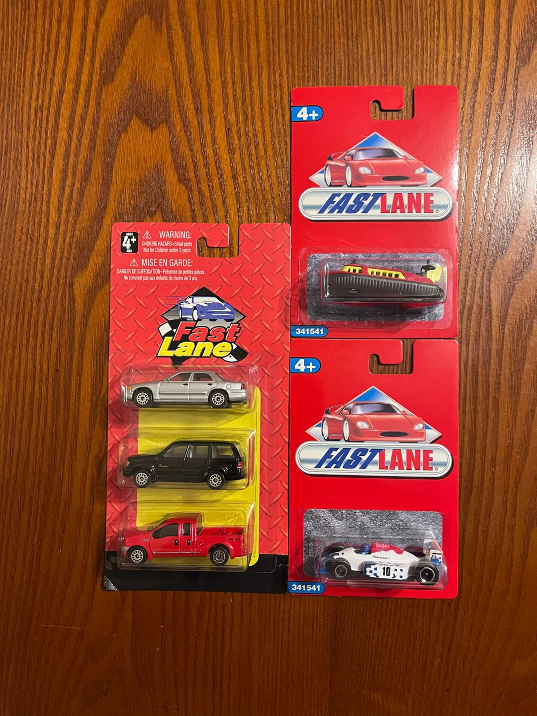 VINTAGE (1999) FASTLANE VEHICLES (1:64 Scale diecast)