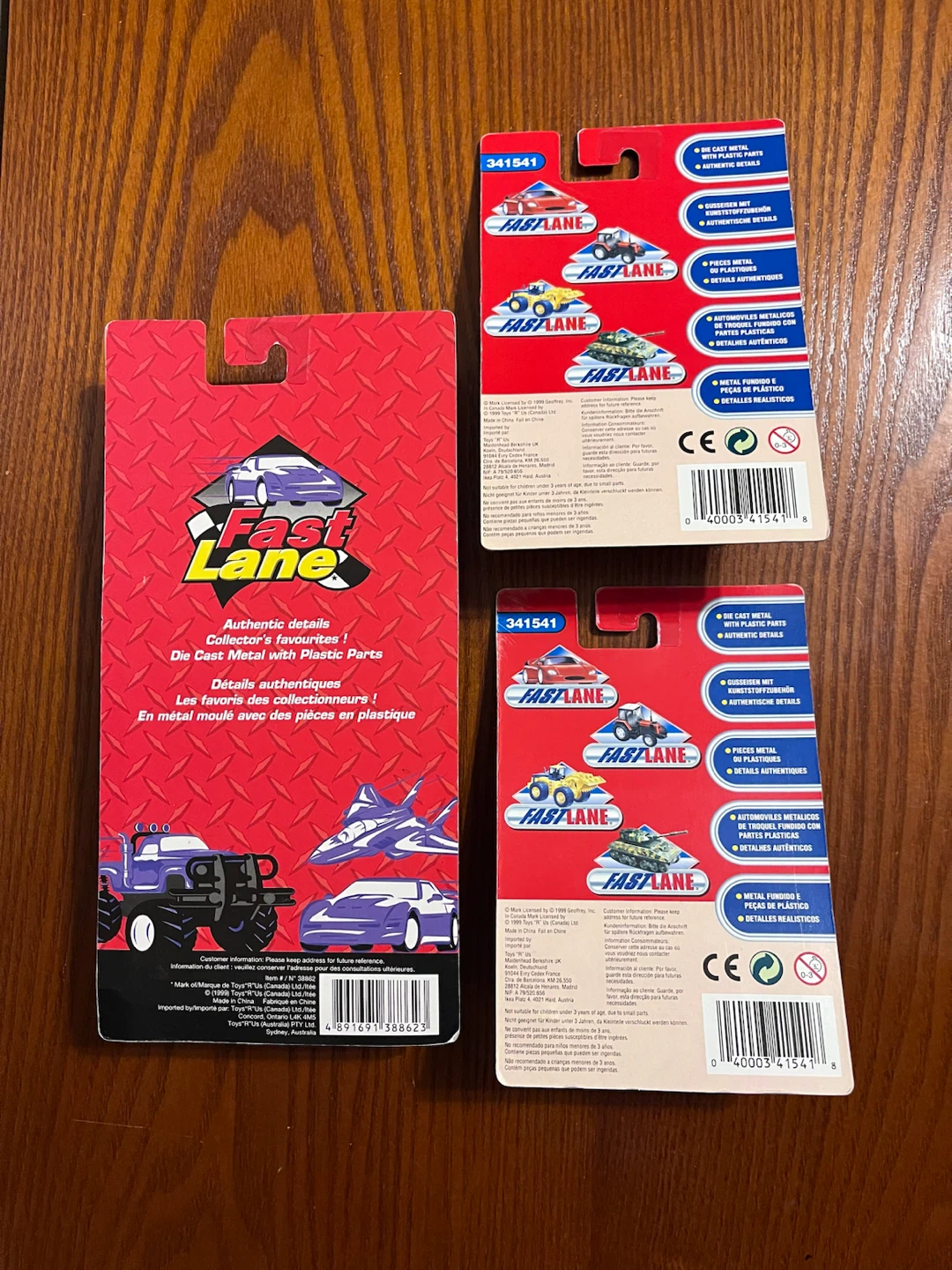 VINTAGE (1999) FASTLANE VEHICLES (1:64 Scale diecast) - photo 2
