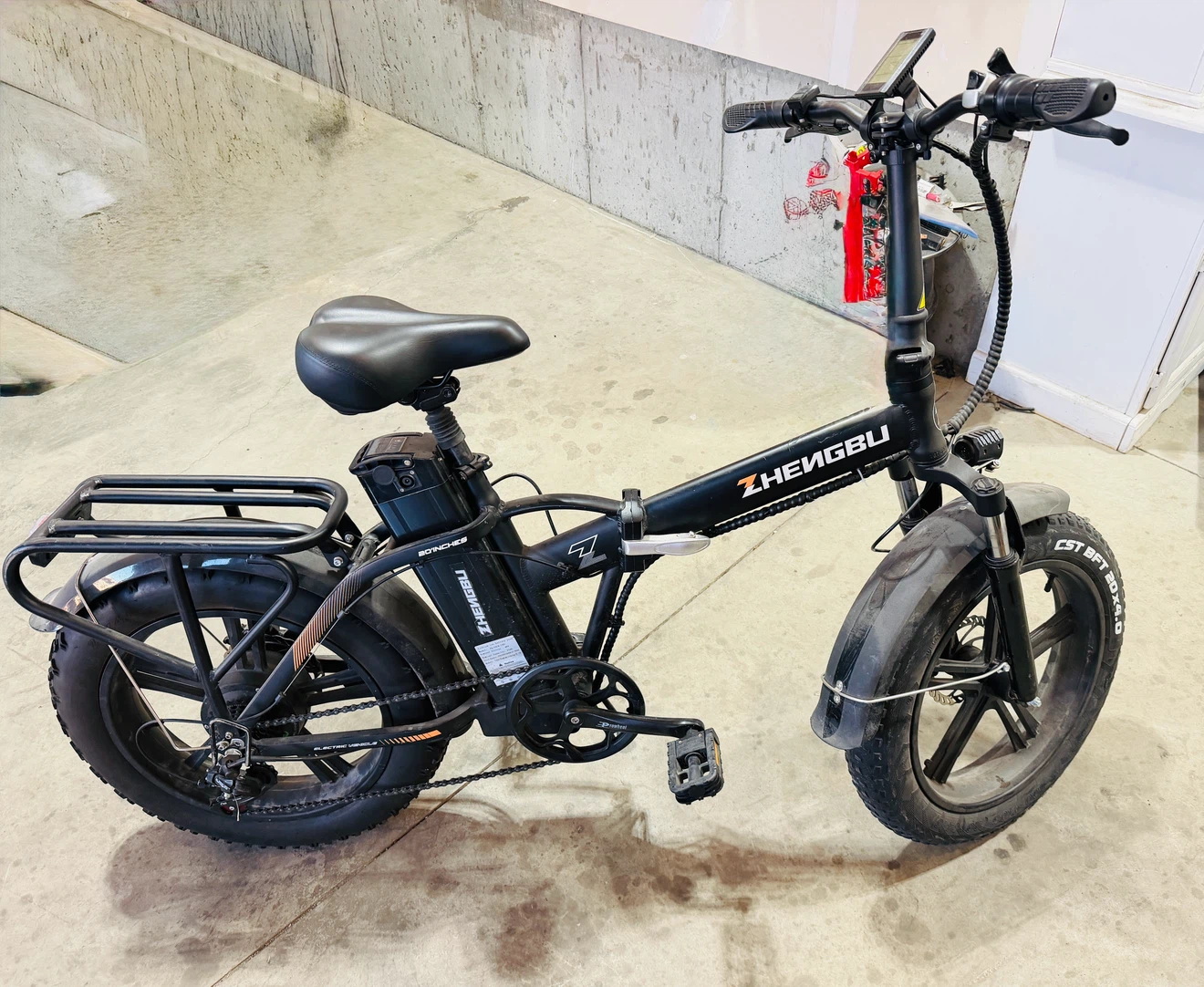 Zhengbu Folding Electric Fat Bike