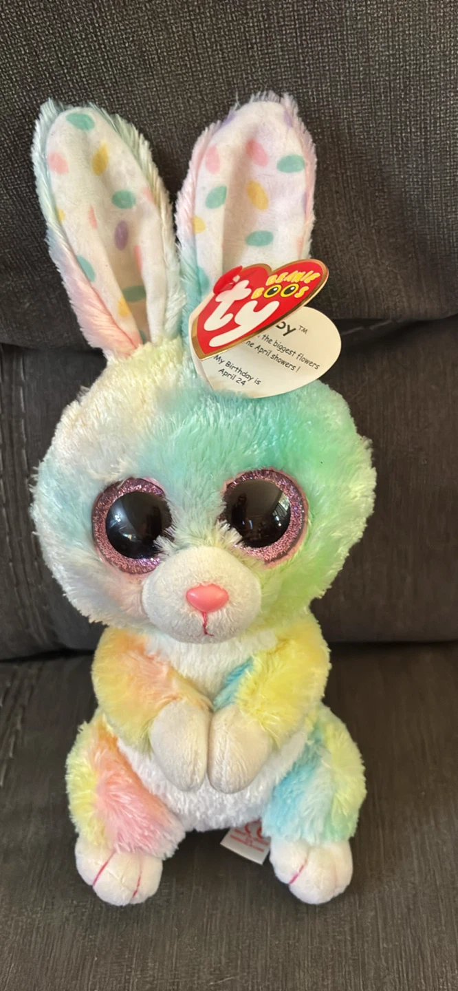 New w tags Ty Beanie Boo Buddy Bunny Plush