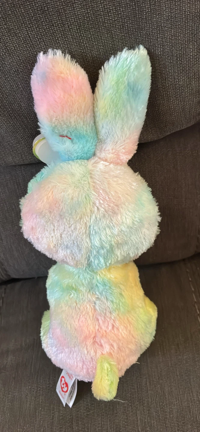 New w tags Ty Beanie Boo Buddy Bunny Plush - photo 3