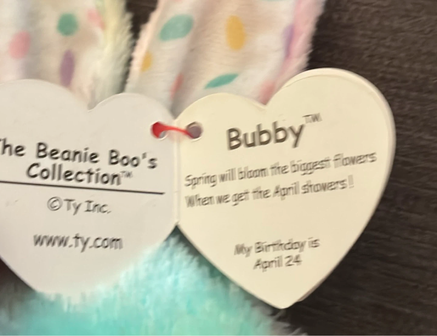 New w tags Ty Beanie Boo Buddy Bunny Plush - photo 4