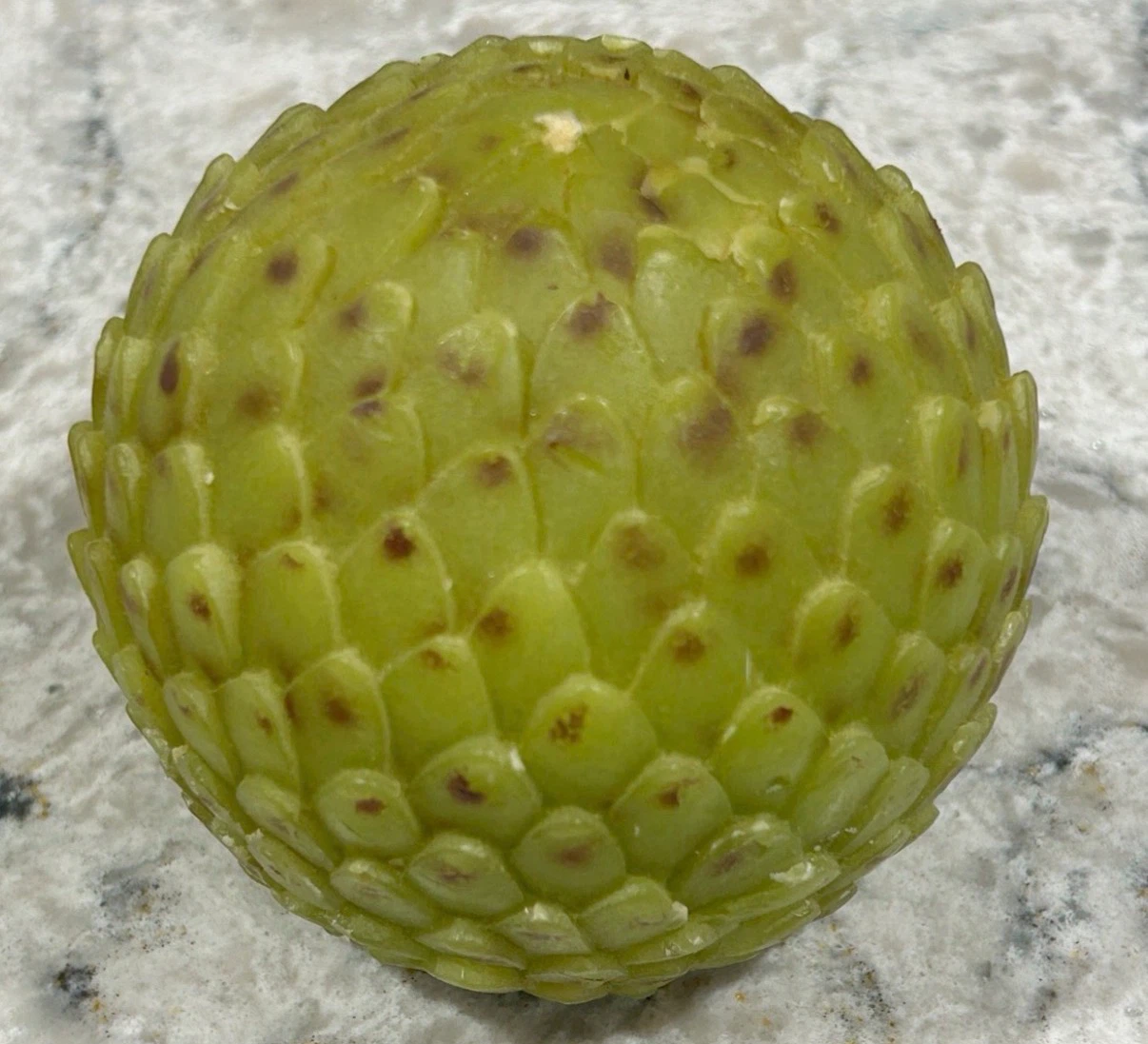 Decorative Green Sphere Candle