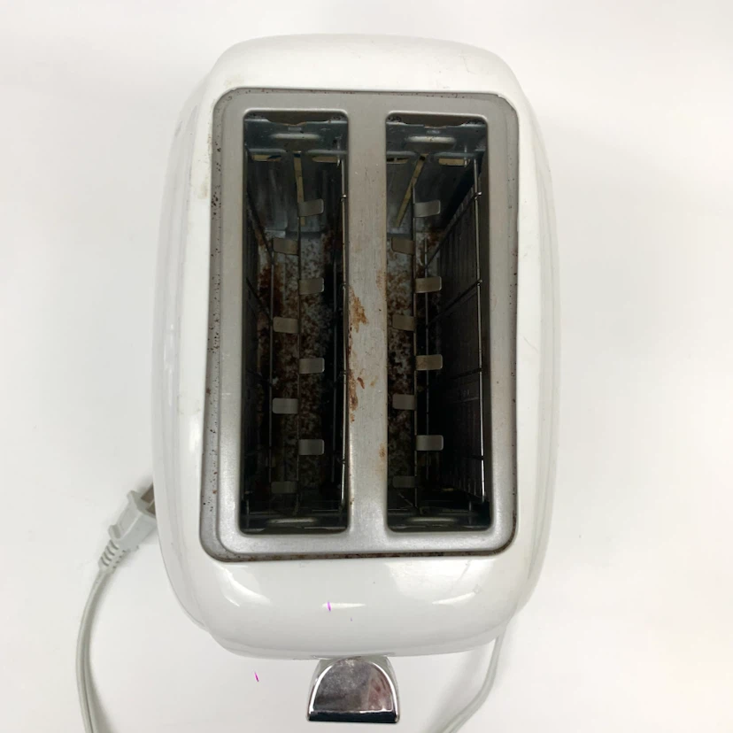 2 Slice Toaster White Kitchen Appliance Breakfast Sunbeam 800W - photo 4