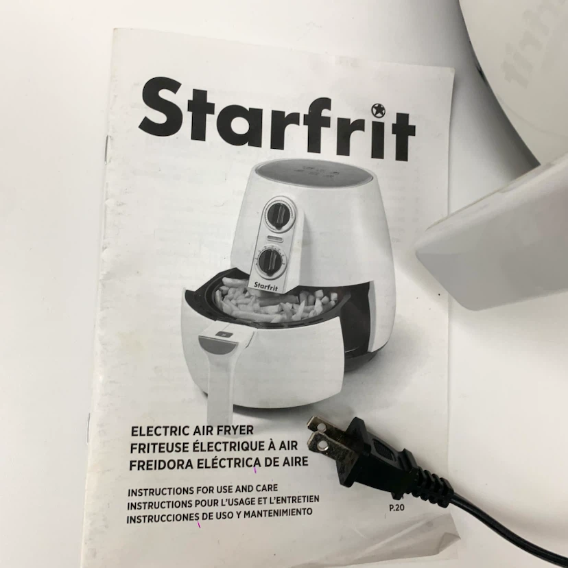Electric Air Fryer Oil Free Cooker Kitchen Appliance Starfrit - photo 2