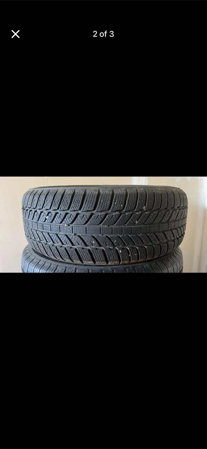 Winter tires on rims - photo 2