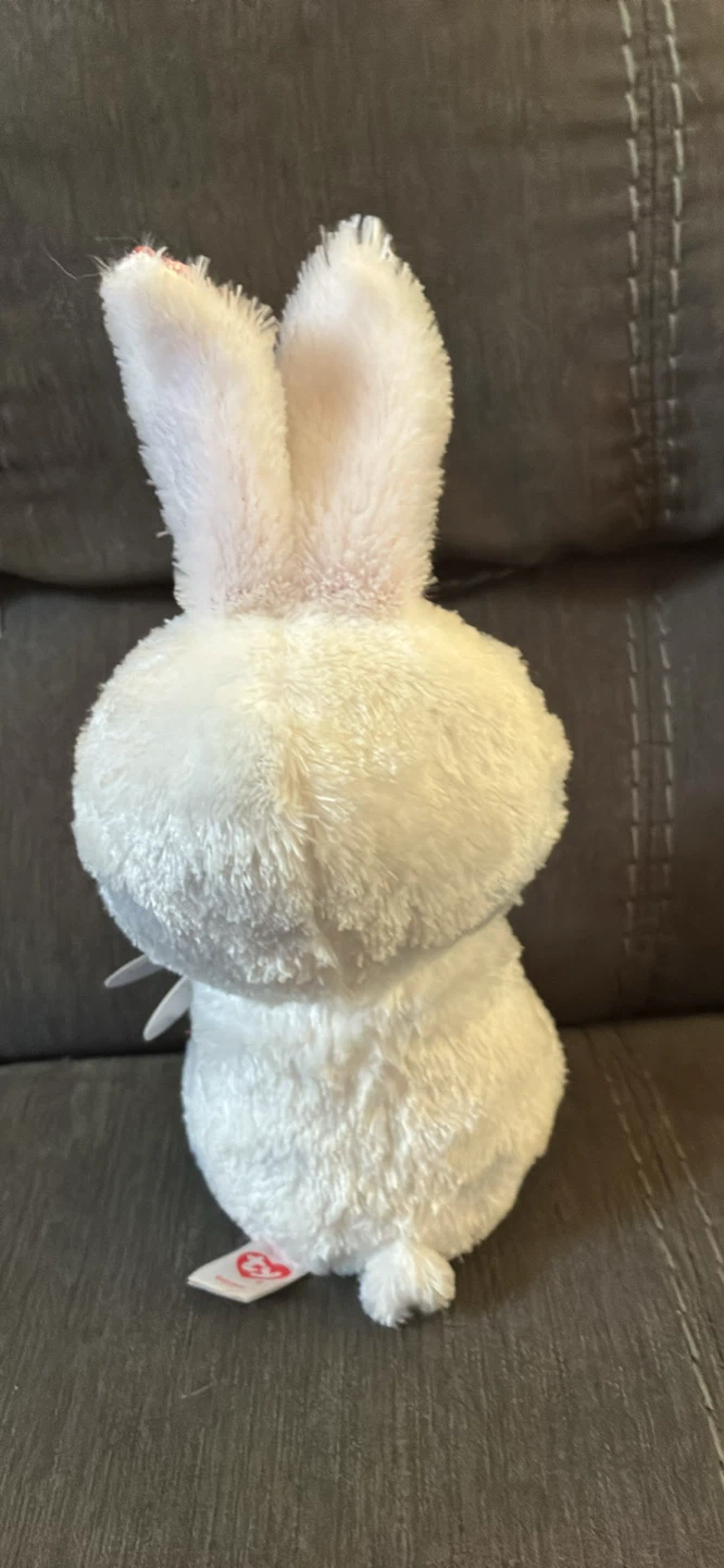 New w tags Ty Beanie Boo's Slippers Bunny Plush Toy - photo 3