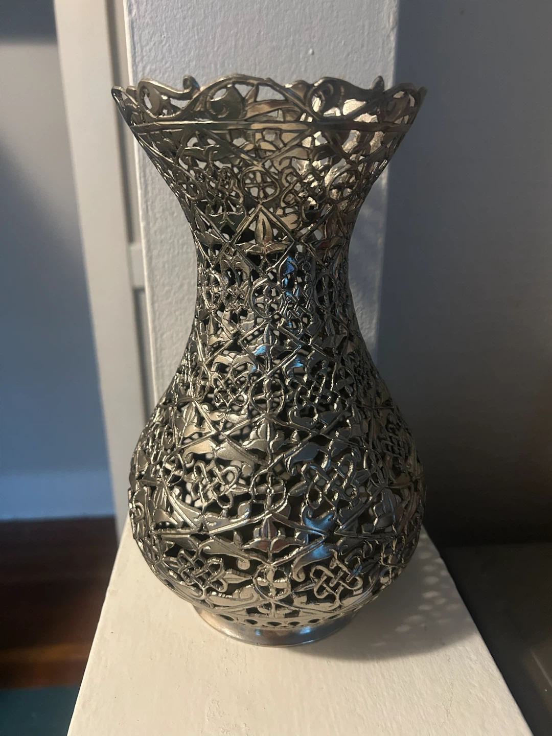 Hand Hammered Copper Vase