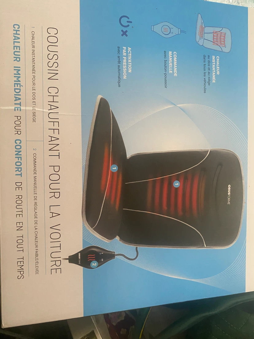 Opus CARE Heated Car Cushion