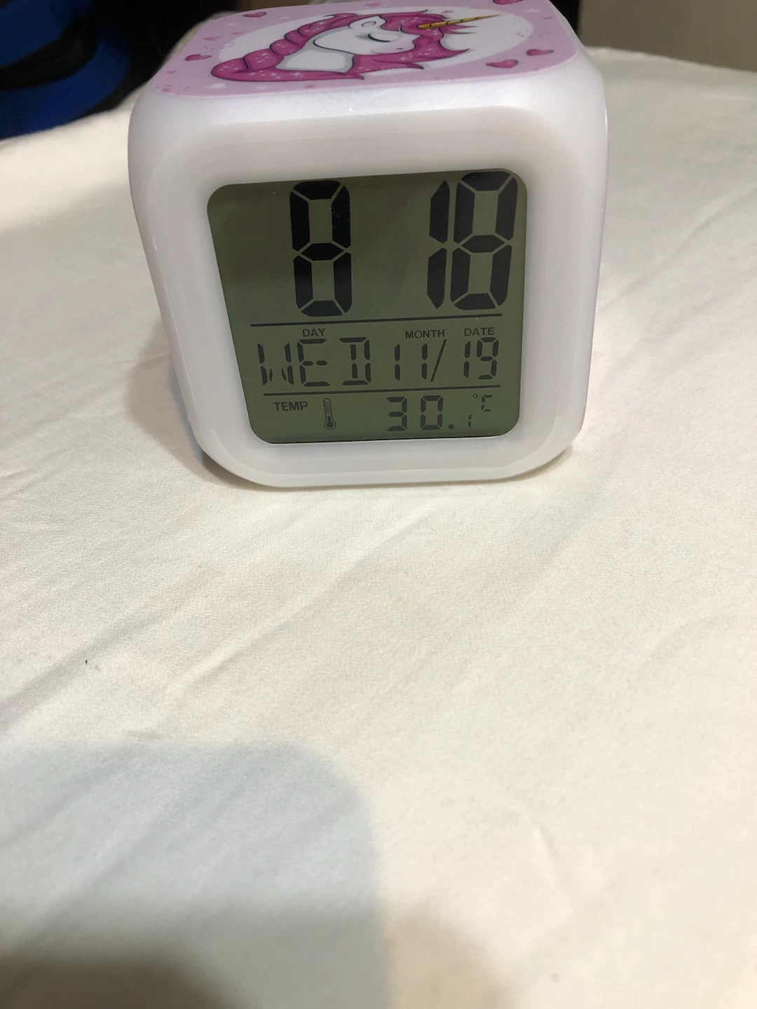 New-Unicorn Colour Changing Alarm Clock - photo 2