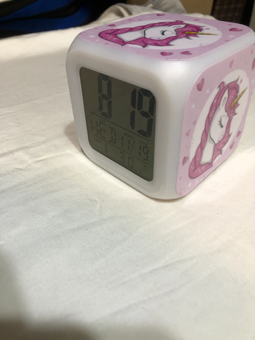 New-Unicorn Colour Changing Alarm Clock - photo 5