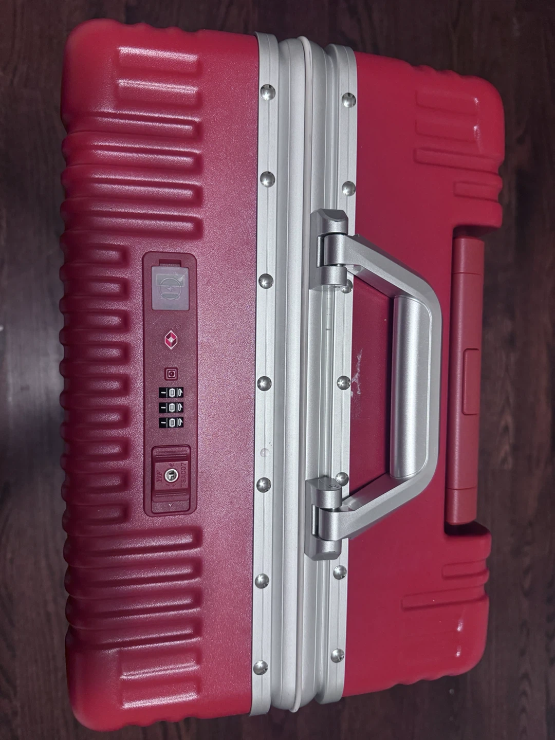 NOBL Red Hardside Carry-On Luggage