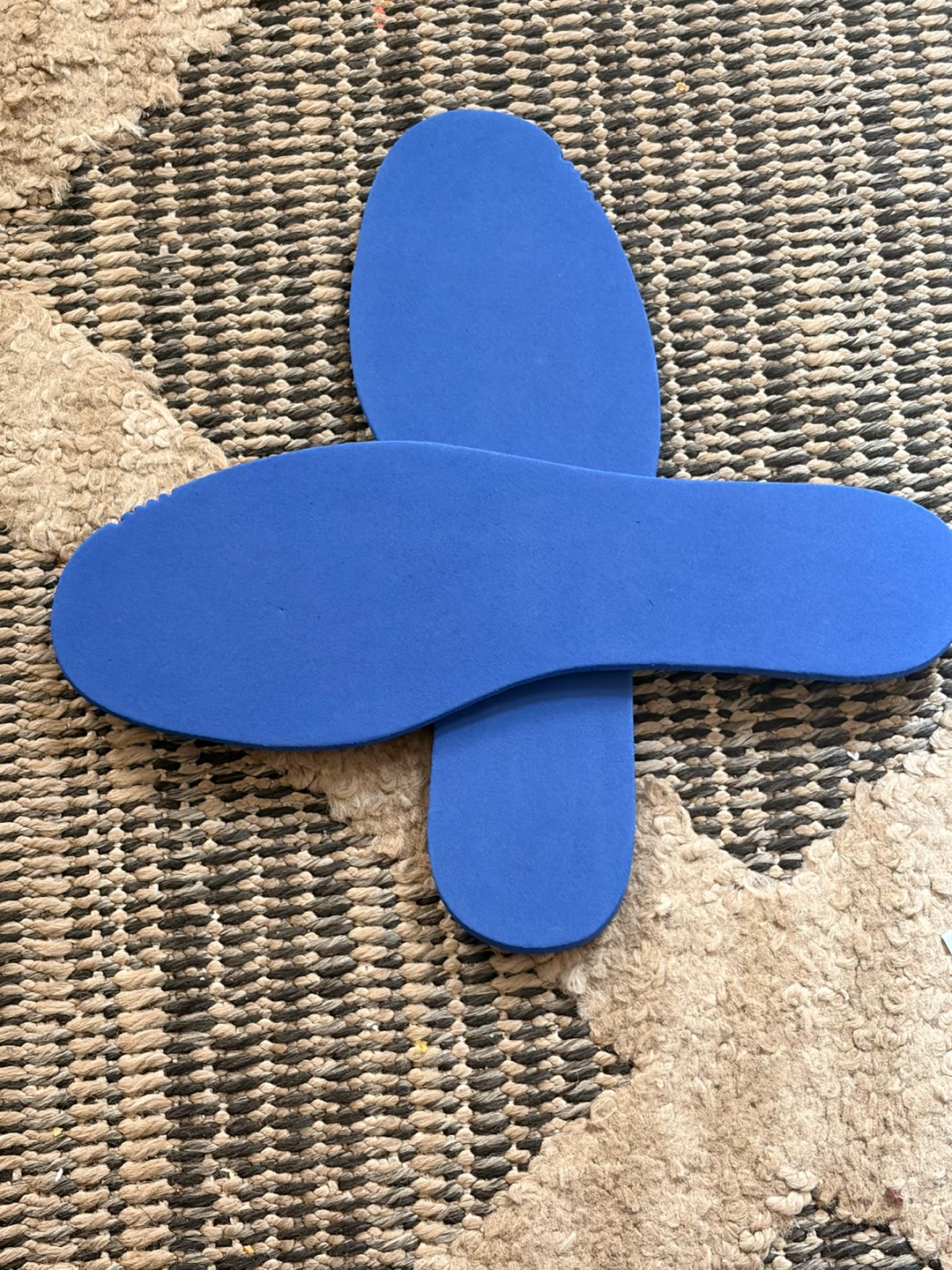 Blue Foam Insoles - Size 9-10 Unisex Orthotic Inserts - photo 4
