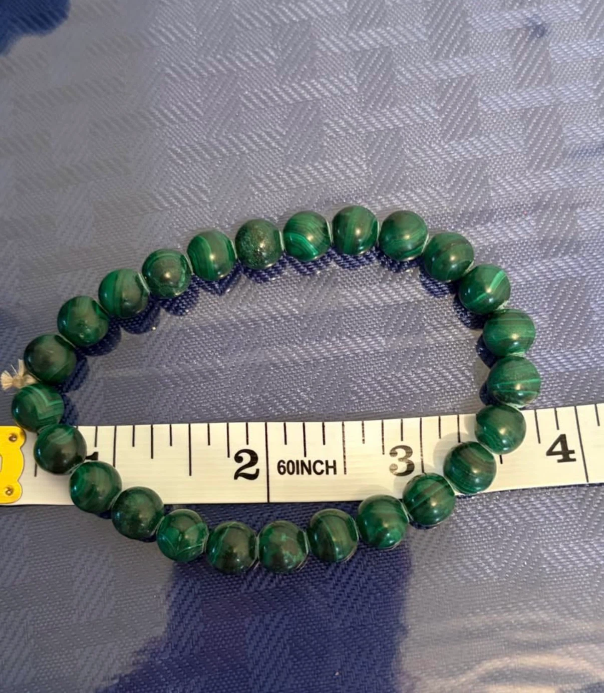 Malachite  Gorgeous Green Beaded Bracelet - photo 4