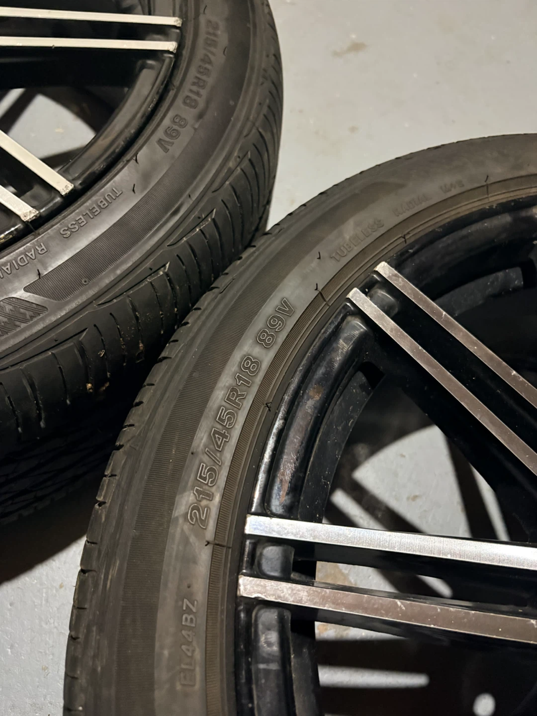 Rims and R18 tires (4) 5x114.3 - photo 4