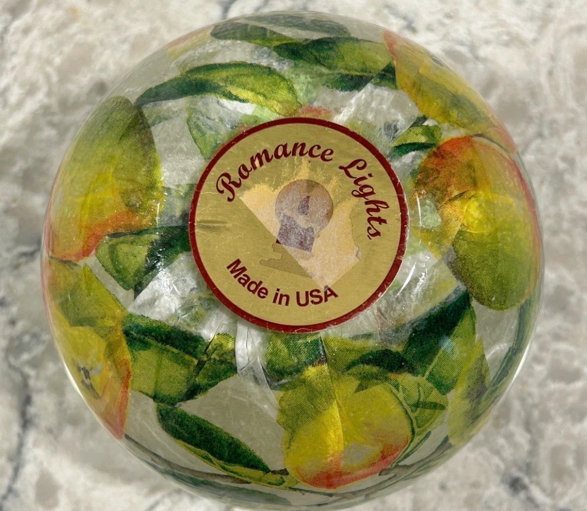 Romance Lights Glass Apple Votive Candle Holder - photo 3