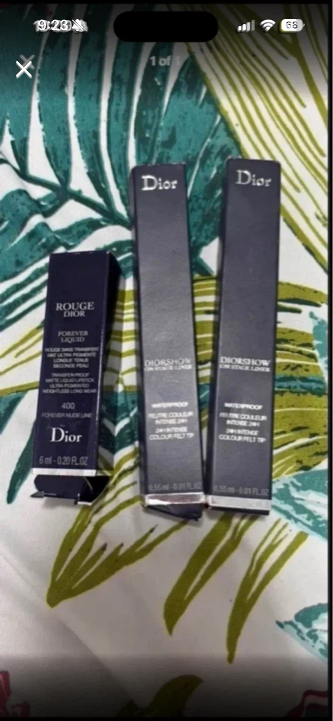 Dior Rouge Liquid & Diorshow On Stage Liner Set