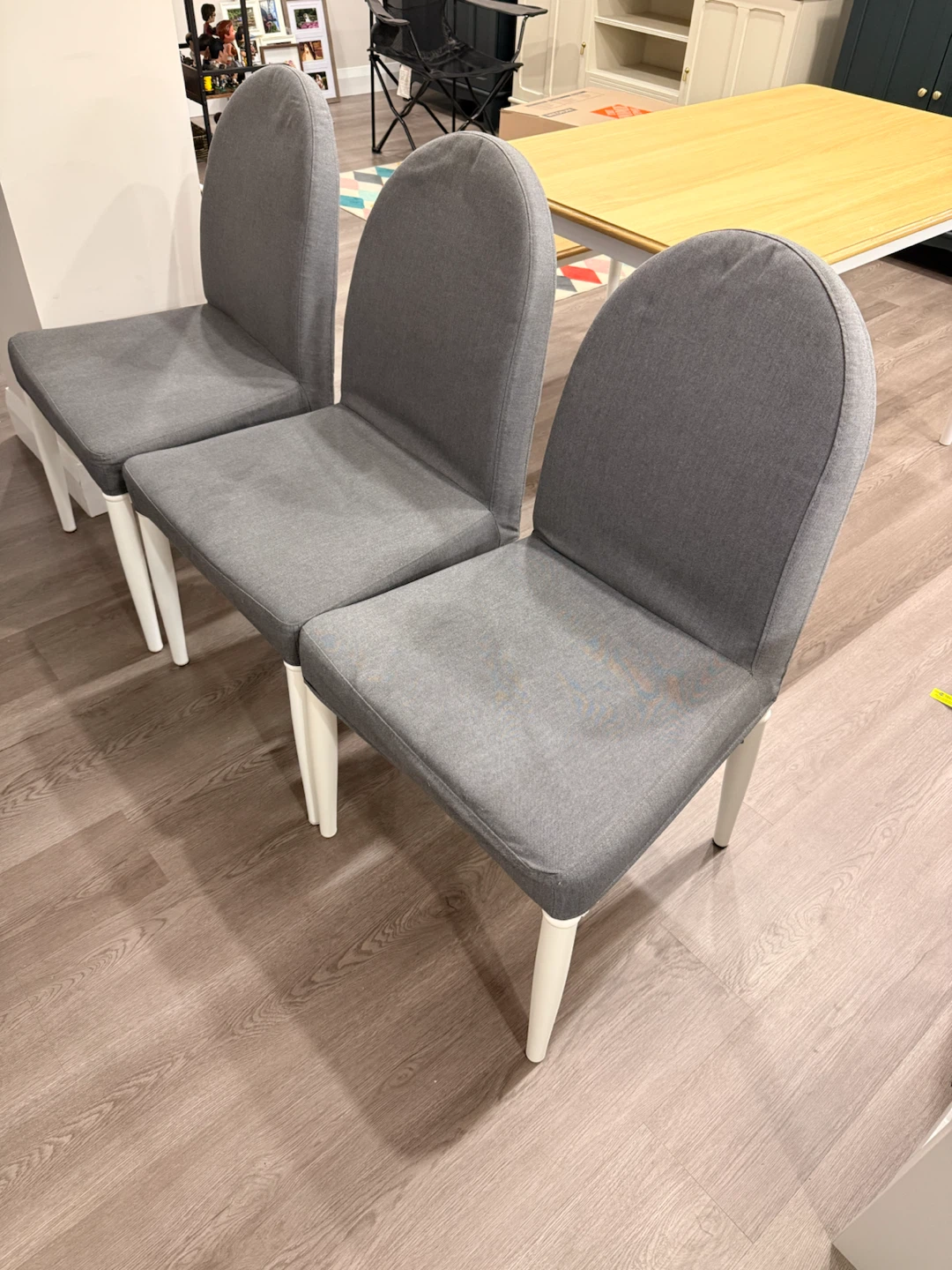 Dining Table Set with 4 Chairs and Bench - photo 4