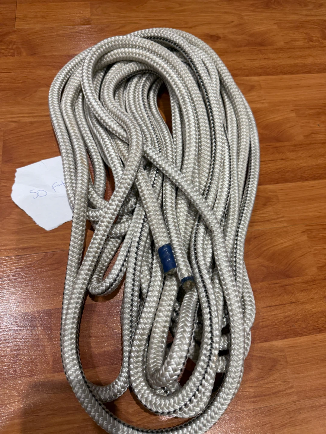 Double Braid Nylon Boat Ropes - 50ft & 55ft - photo 3