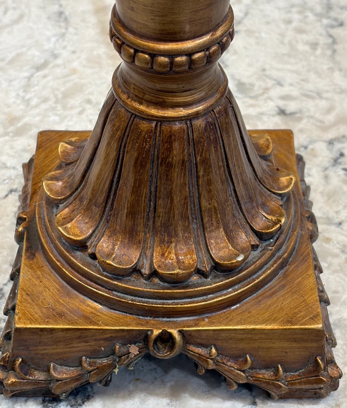 Traditional Urn Style Table Lamp w/ Large Empire Shade - photo 5