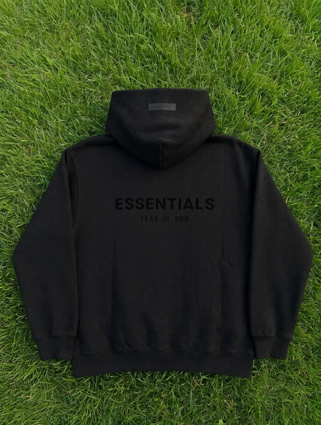 Essentials black hoodie - photo 2