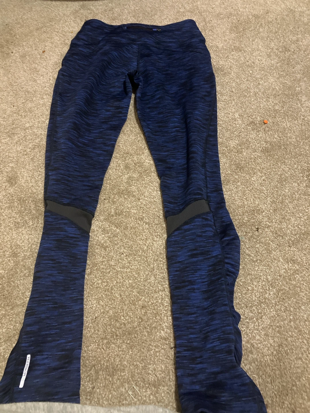 Blue Marled Athletic Leggings - photo 2