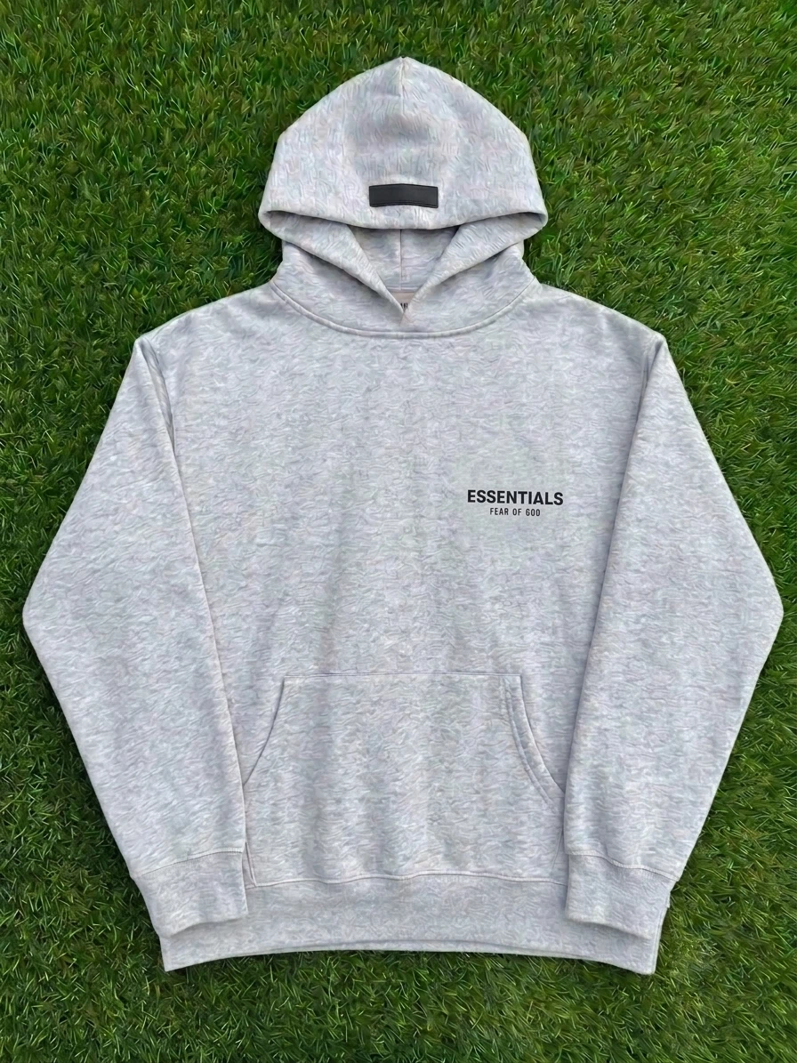 Essentials grey hoodie
