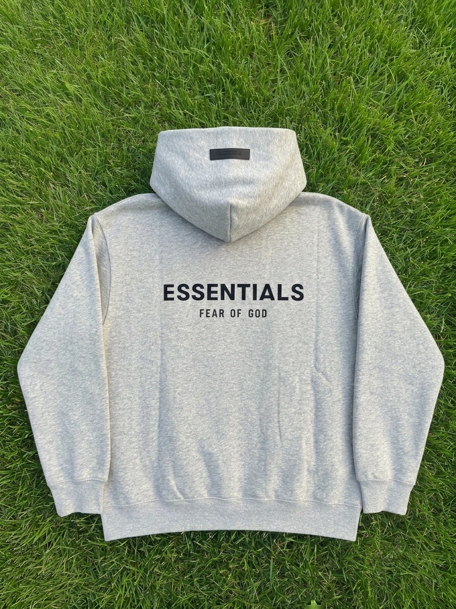Essentials grey hoodie - photo 2