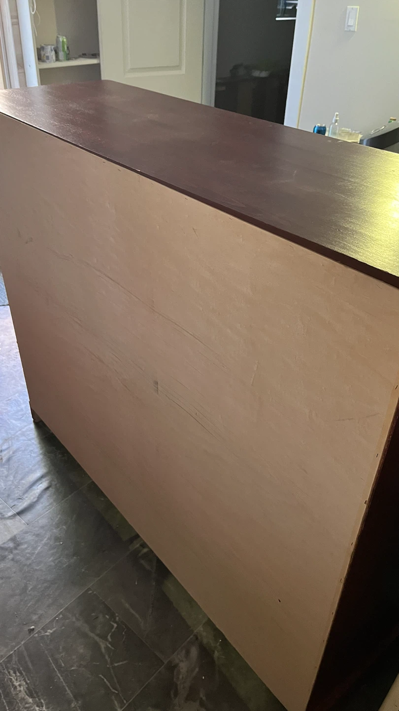 Dark Wood Dresser - 10 Drawer - photo 3