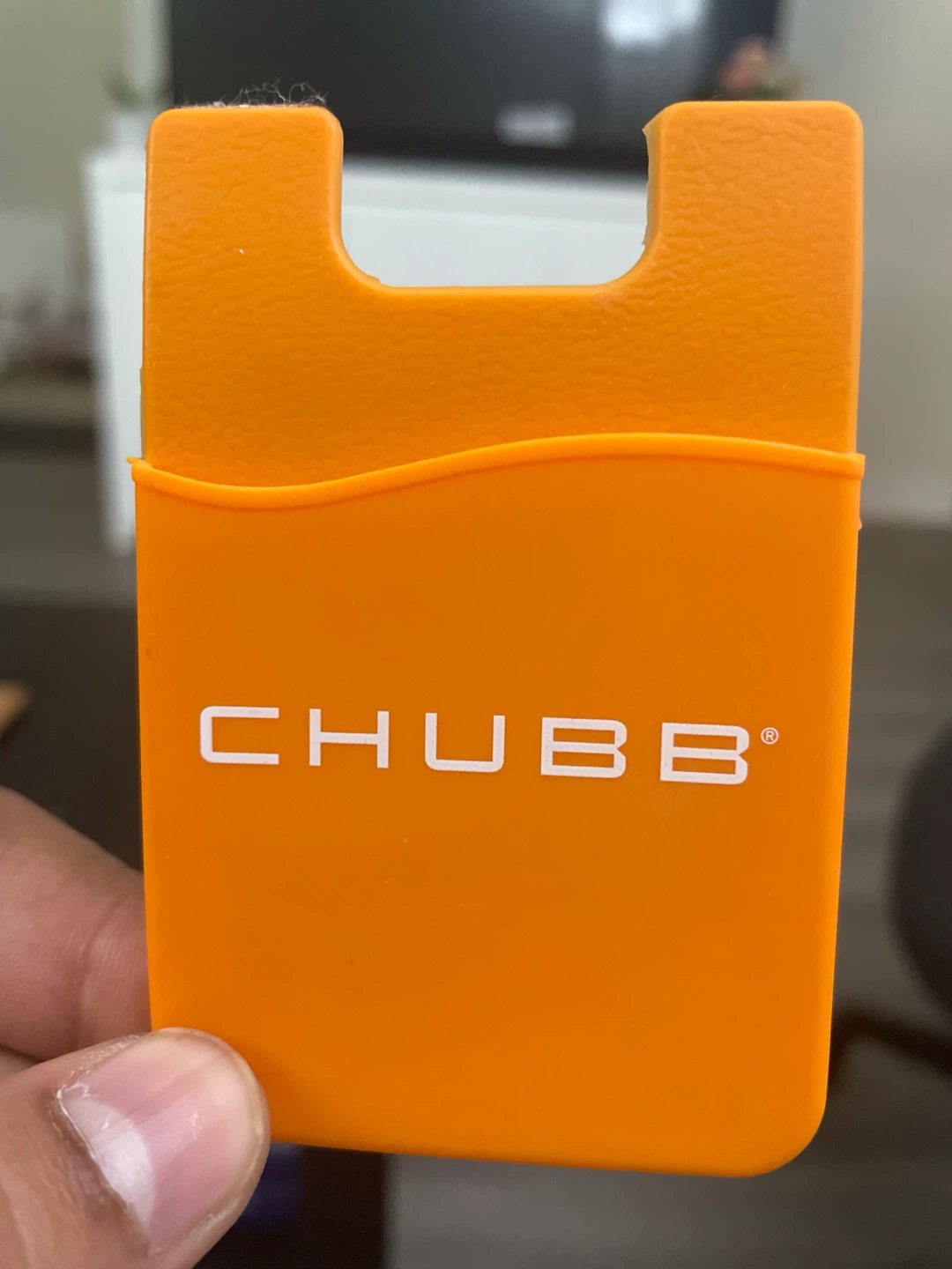 CHUBB Phone Card Holder - Orange
