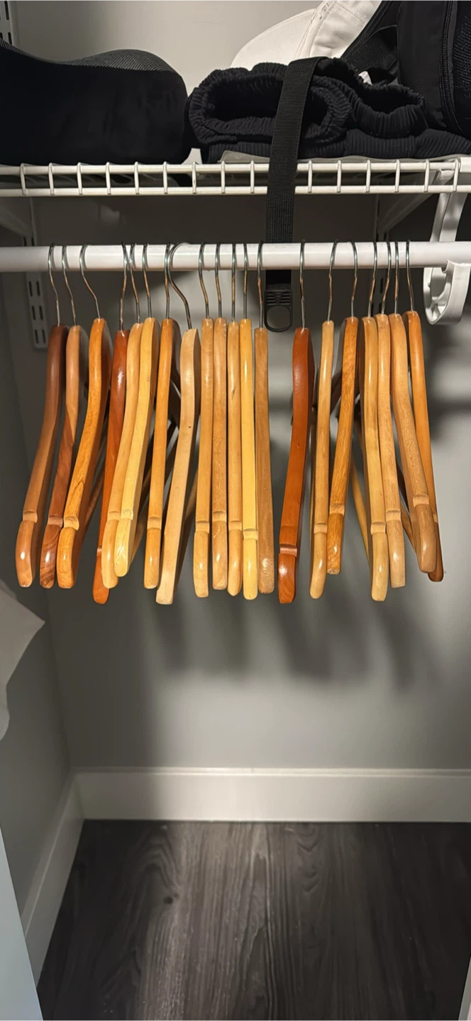 Wooden Hangers (Set of 10)